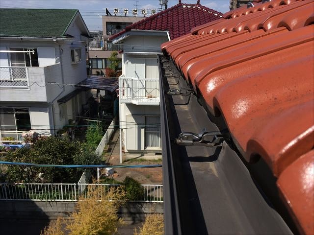 雨樋の状態確認